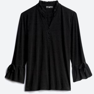 Karl Lagerfeld Irma Ruffle Blouse